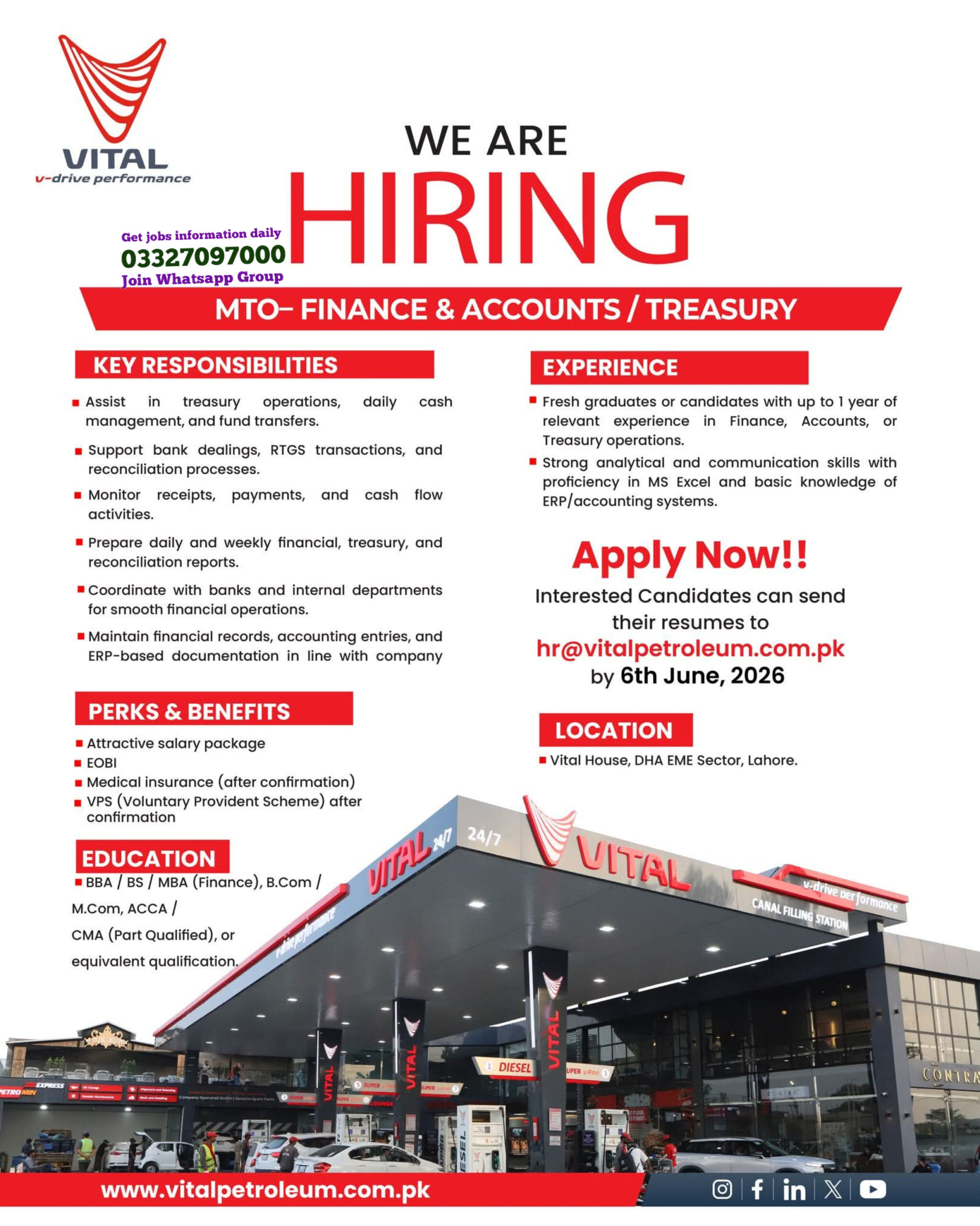 Vital Petroleum Jobs