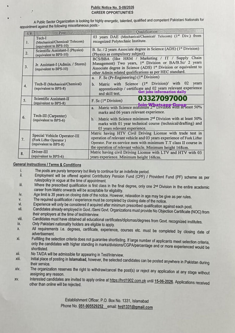 Atomic Energy Jobs