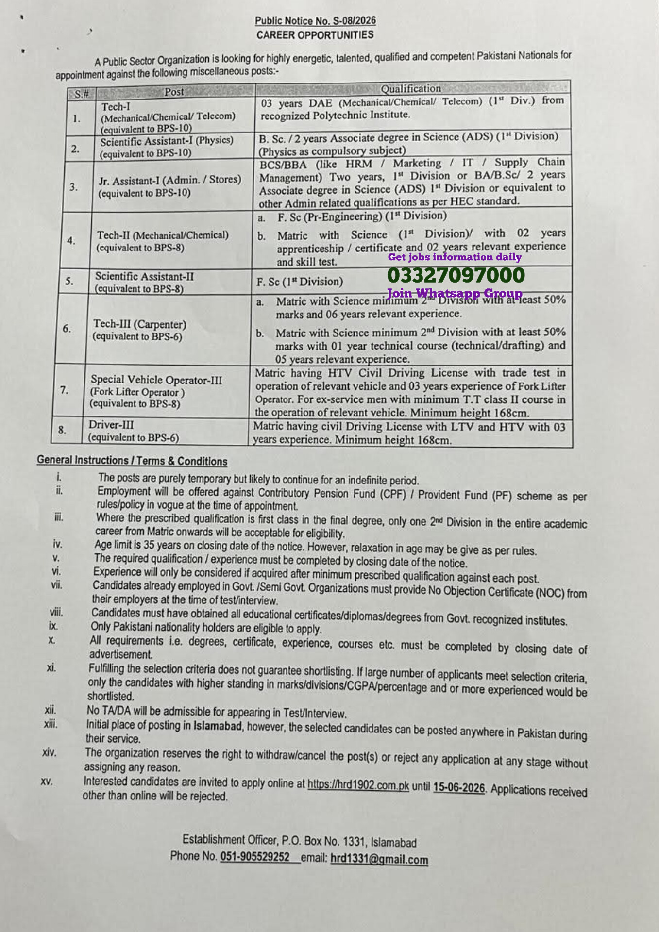 Atomic Energy Jobs